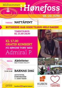 Midtsommer i Hønefoss_PROGRAM 2015